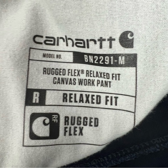 CARHARTT Men’s Work/Casual Pants Sz W40”/Inseam Measures 29” Color Blue Pockets - Picture 8 of 15
